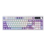Teclado Mecânico Mechlands Ajazz Ak980 Bt5.0/usb-c/2,4 Ghz