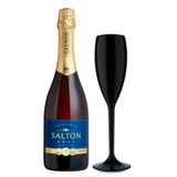 Espumante Salton Branco Brut 750ml + Taça Acrílico