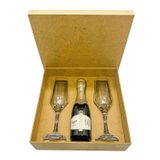 Kit Presente Chandon Baby Réserve Brut + 2 Taças