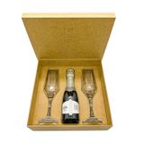 Kit Presente Chandon Baby Riche Demi-sec + 2 Taças