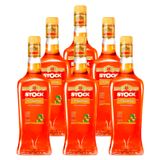 Licor Fino De Tangerina Stock Mandarino 720ml 6 Unidades