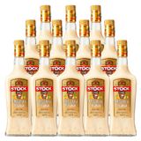 Licor Fino De Chocolate Branco Stock Gold 720ml 12 Unidades