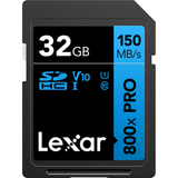 Cartão Sdhc 32gb Lexar Blue 800x Pro 150mb/s Uhs-i / V10 / U1