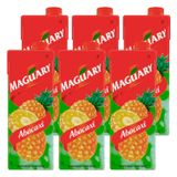 Suco Maguary Néctar De Abacaxi 1l 6 Unidades