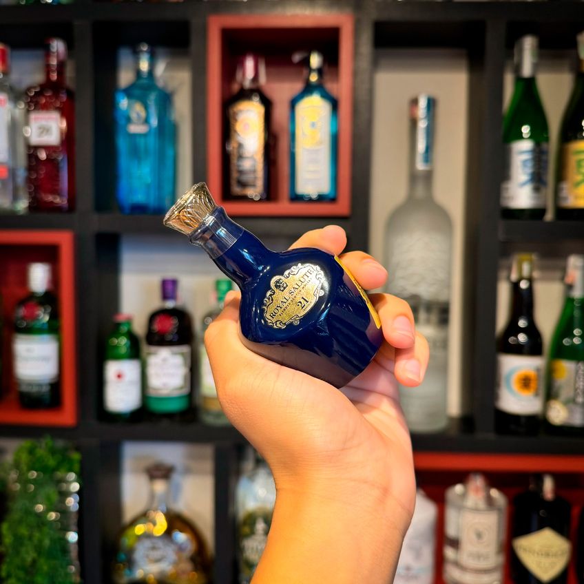 Miniatura Whisky Chivas Royal Salute 21 Anos 50ml 6 Unidades