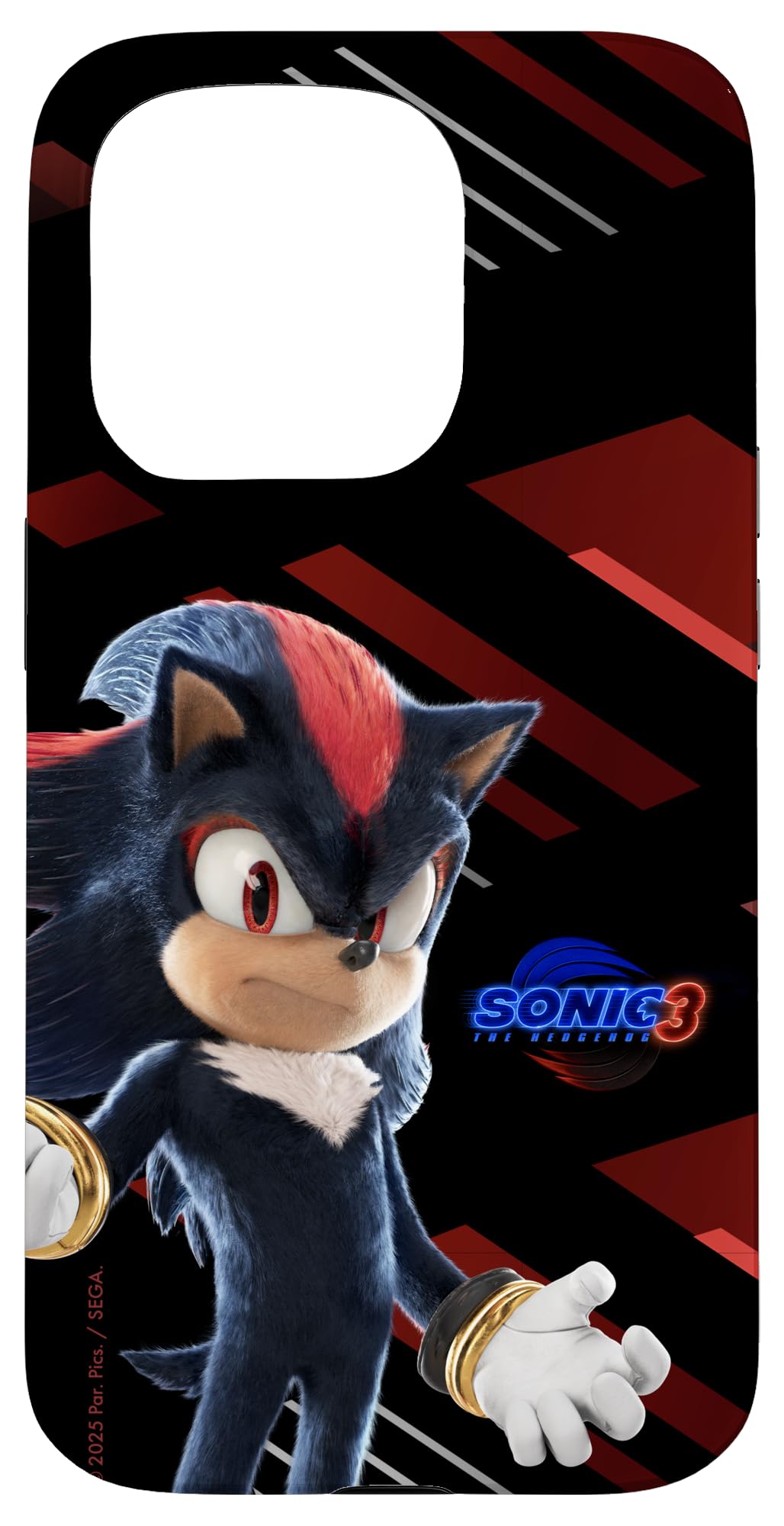 Capa Para Celular Sonic The Hedgehog 3 Shadow Iphone 15 Pro