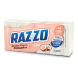 Sabão Em Barra Razzo Coco Com 5 Unidades De 200G Cada