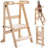 Banqueta Infantil Dobrável Tower Gewitt Kitchen Step De 1 A 6 Anos