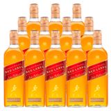 Whisky Johnnie Walker Red Label 750ml 12 Unidades