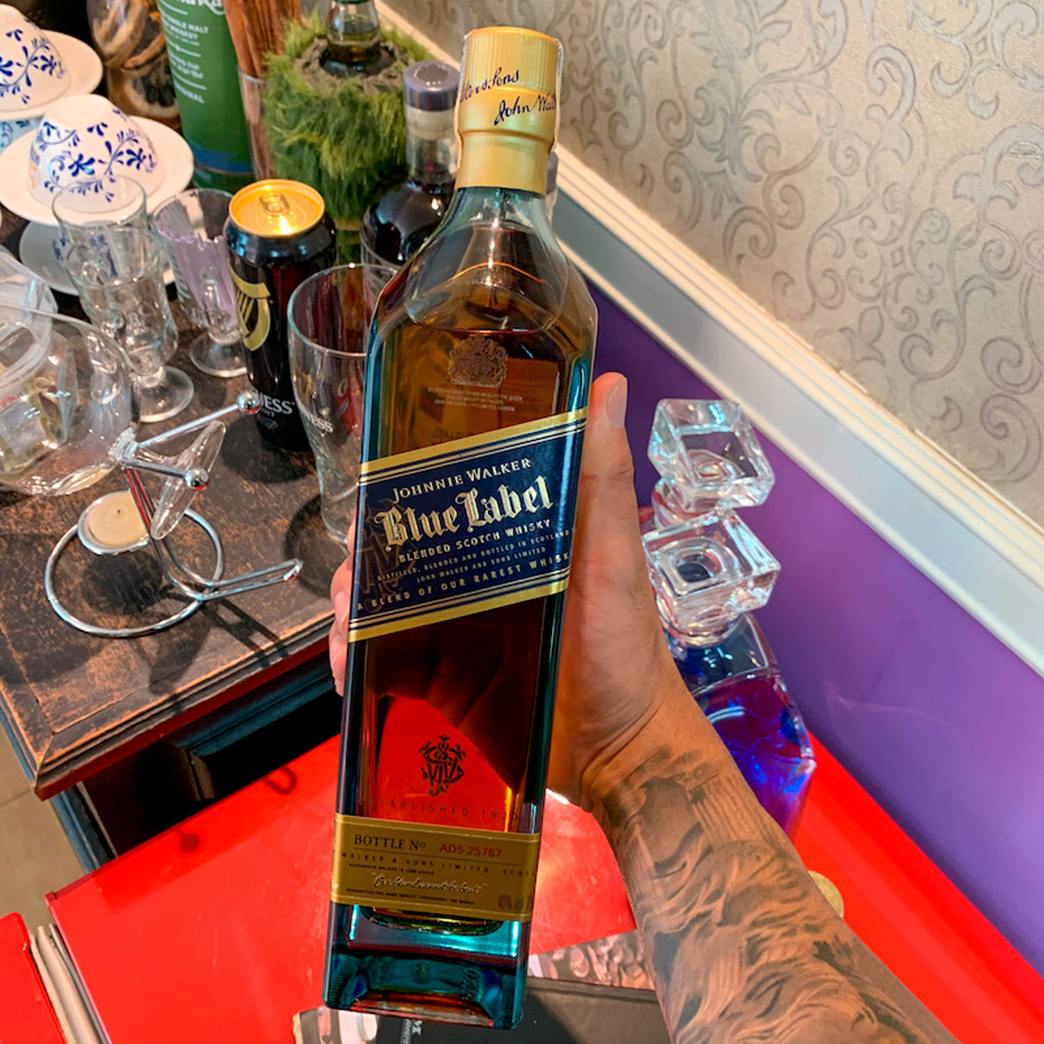 Whisky Johnnie Walker Blue Label 750ml - Carrefour