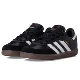 Tênis Adidas Samba Indoor Kids, Preto/branco/goma, Unissex