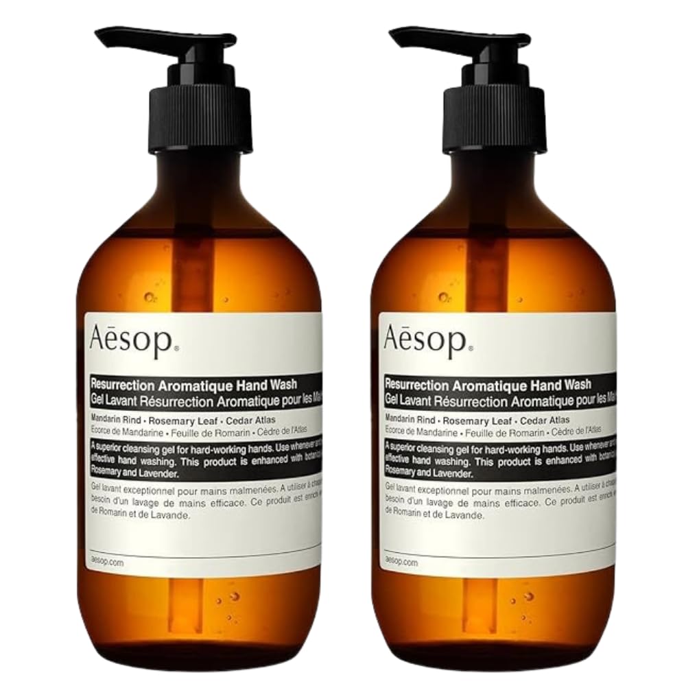 Sabonete Para Mãos Aesop Resurrection Aromatique 500 Ml (pacote Com 2)
