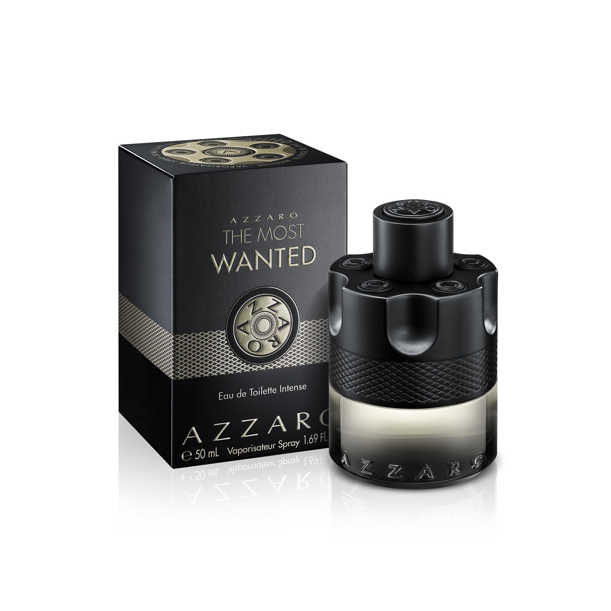 Azzaro The Most Wanted 50ml 香水 Perfume Azzaro The Most Wanted Eau De Toilette Intense 50ml