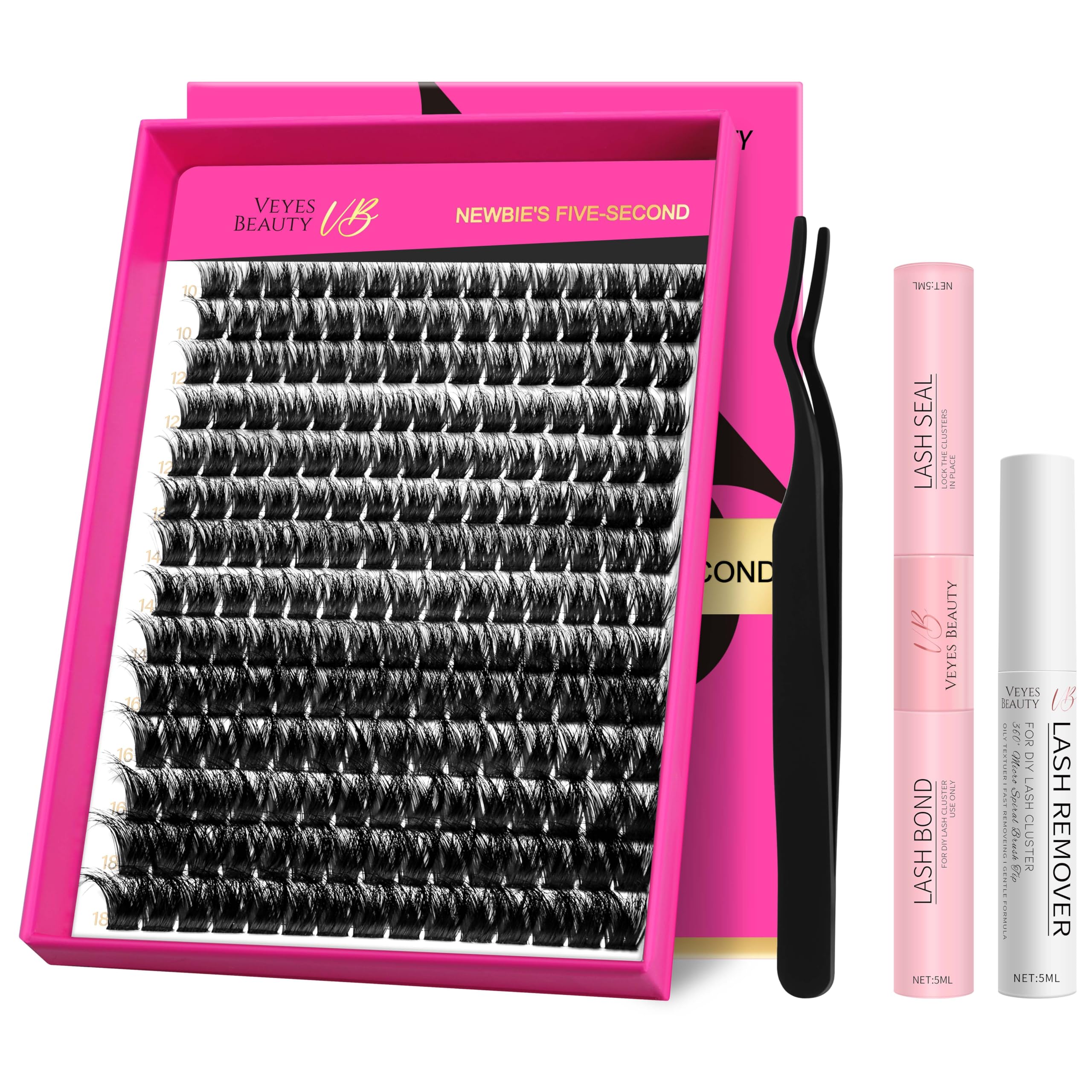 Kit Lash Clusters Veyesbeauty Fluffy 3d Em Camadas