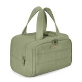 Bolsa De Higiene Pessoal De Viagem Bagsmart Puffy Cosmetic Green Para Mulheres