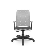 Cadeira Ergoplax Presidente Relaxplax Cinza