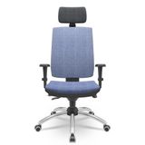 Cadeira Brizza Soft Presidente Concept Báltico