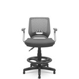 Cadeira Beezi Caixa Poliester Cinza Standard