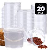 Pote Bpa Free 1.8l Alimentos 20 Pçs