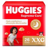 Fralda Huggies Supreme Care XXG - 26 Fraldas