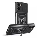 Capa Capinha Case Para Motorola Moto G05 - Protetora Resistente Anti Impacto Queda Armadura Militar Cor:preto