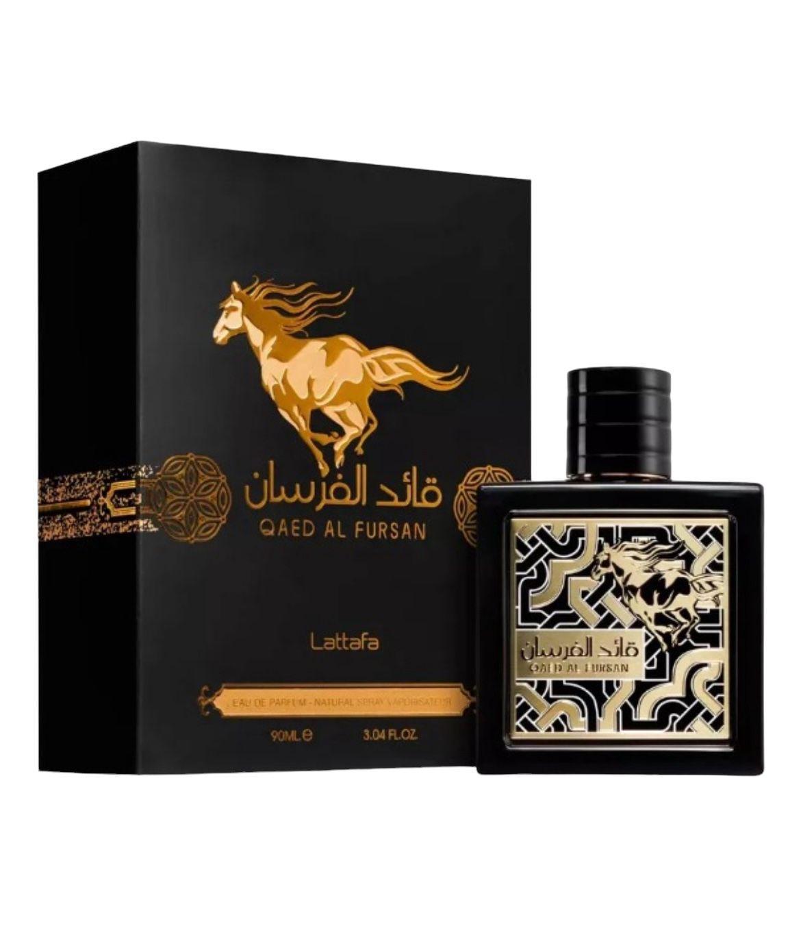 【正規品】新品 ドバイ 香水 lattafa カーイドアルフルサーン Perfume Árabe Dubai Qaed Al Fursan Lattafa Edp 90ml Asad - Carrefour