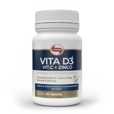Vita D3 + Vit C + Zinco (30 Caps) - Padrão: Único