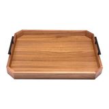 Bandeja Em Acácia 7,7x37,5x49cm Kenya