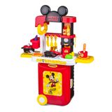 Maleta De Viagem Mickey Cozinha Playset 3 Em 1 Multikids - Br1300