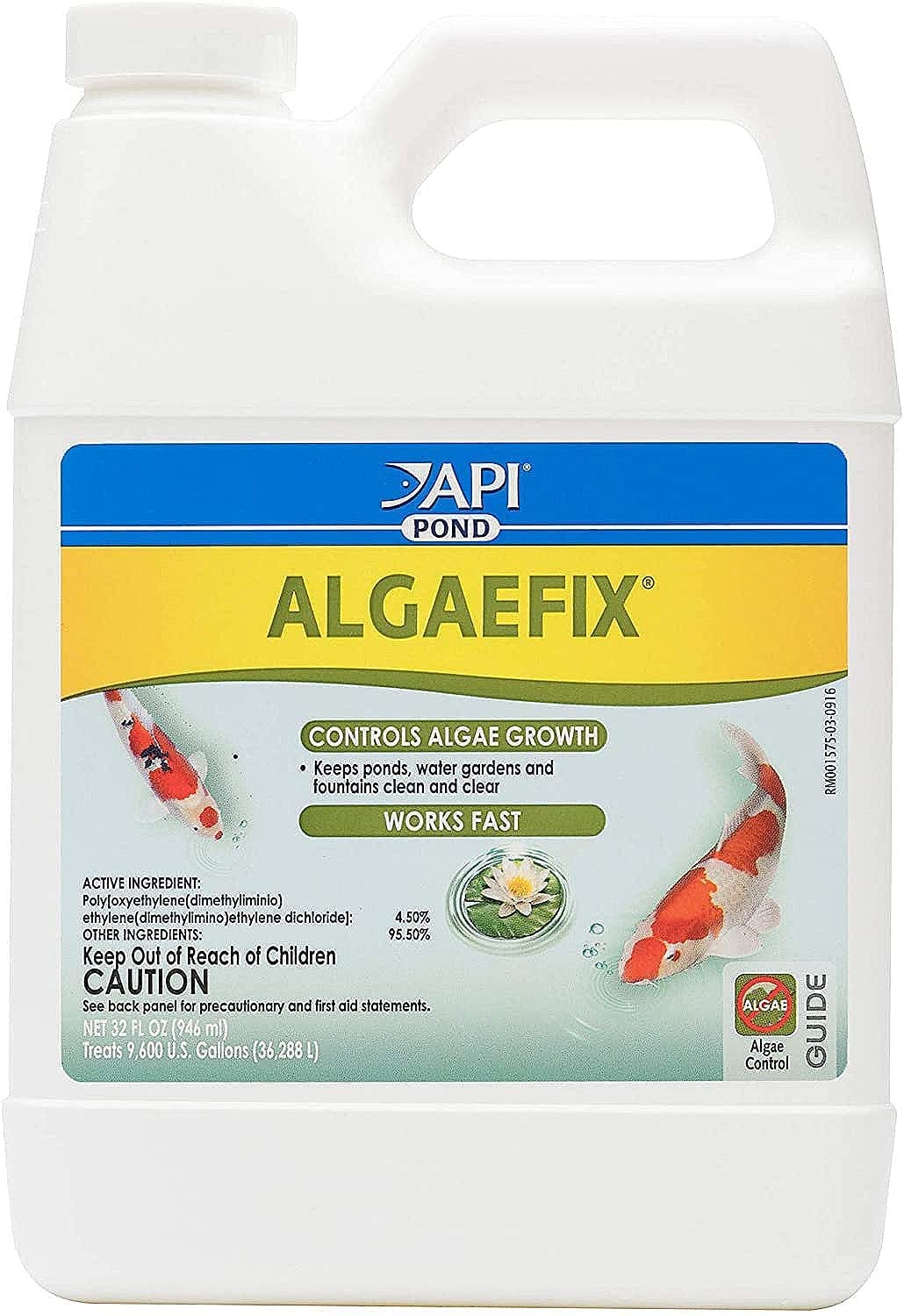 Garrafa De 32 Onças Api Pond Algaefix Fishaquari