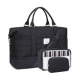 Bolsas Weekender Stuery Puffer Para Mulheres Com Suporte Para Sapatos E Laptop.