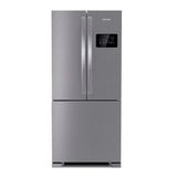 Refrigerador Brastemp Frost Free French Door 554 Litros Inox BRO85AK - 127 Volts