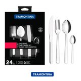 Faqueiro Inox Tramontina 24 Pc Malibu