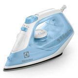 Ferro de Passar a Vapor Electrolux Antiaderente Easyline SIE60 Branco e Azul 110V