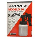 Pistola De Pintura Ar Direto Caneca Nylon - Arp-90 - Arprex
