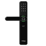 Fechadura Smart Intelbras com Maçaneta Preta MFR7000