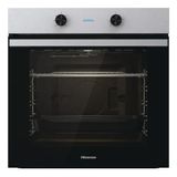 Forno Elétrico De Embutir Hisense 84 Litros Preto E Inox - 220 Volts