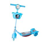 Patinete Infantil Importway 3 Rodas Musical Com Cesta