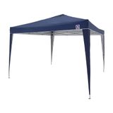 Tenda Gazebo Bel Alumínio Dobrável 3m x 3m Azul