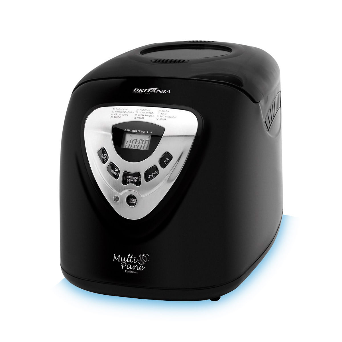 Panificadora Britânia Multipane, Função Timer, 550w, Preto - 220v