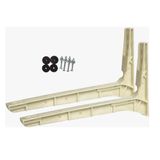 Suporte 400mm Ac&amp;a Para Ar Condicionado Split 18000 A 30000 Btu/h Polimero