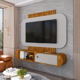 Painel Tv 55 Polegadas Capivari Naturalle Off-white