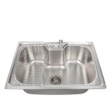 Cuba De Cozinha Gourmet 60x42cm Com Acessórios Cub-001-201 Inox