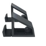 Suporte de Mesa para TV/Monitor Regulável Ajustável Base Preta