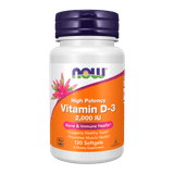 Vitamina D-3 2000ui Now Foods 30 Cápsulas Gelatinosas