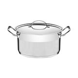 Caçarola Tramontina Professional Em Aço Inox 24 Cm 6,1 L