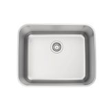 Cuba De Embutir Tramontina Dora 50 Bl R6 Em Aço Inox Acetinado Com Válvula 50x40 Cm