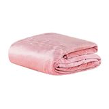 Manta Cobertor Queen Siberia Flannel Microfibra Sheel Pink