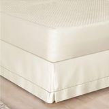 Saia Para Cama Box King Ponto Palito Palha