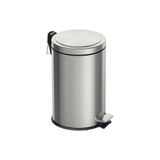 Lixeira Com Pedal Tramontina Em Aço Inox E Balde Interno 12 L